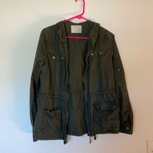 Life in Progress Army Green Jacket